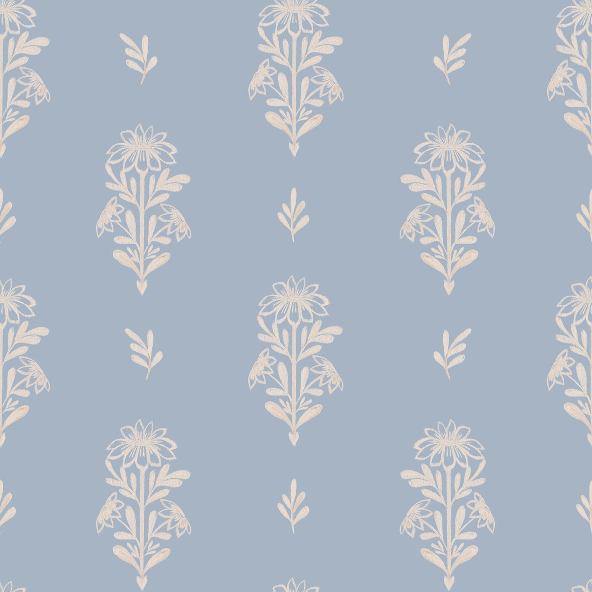 Blush Botanical Wallpaper⁠ in your room