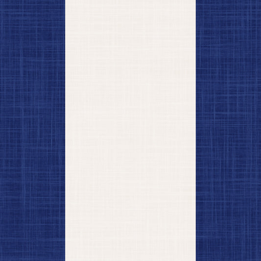 Coastal Stripes Navy Blue  Wallpaper⁠