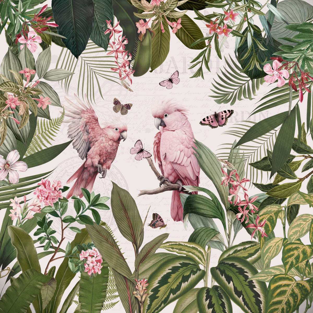 Secret Garden Rendezvous Wall Mural in your room