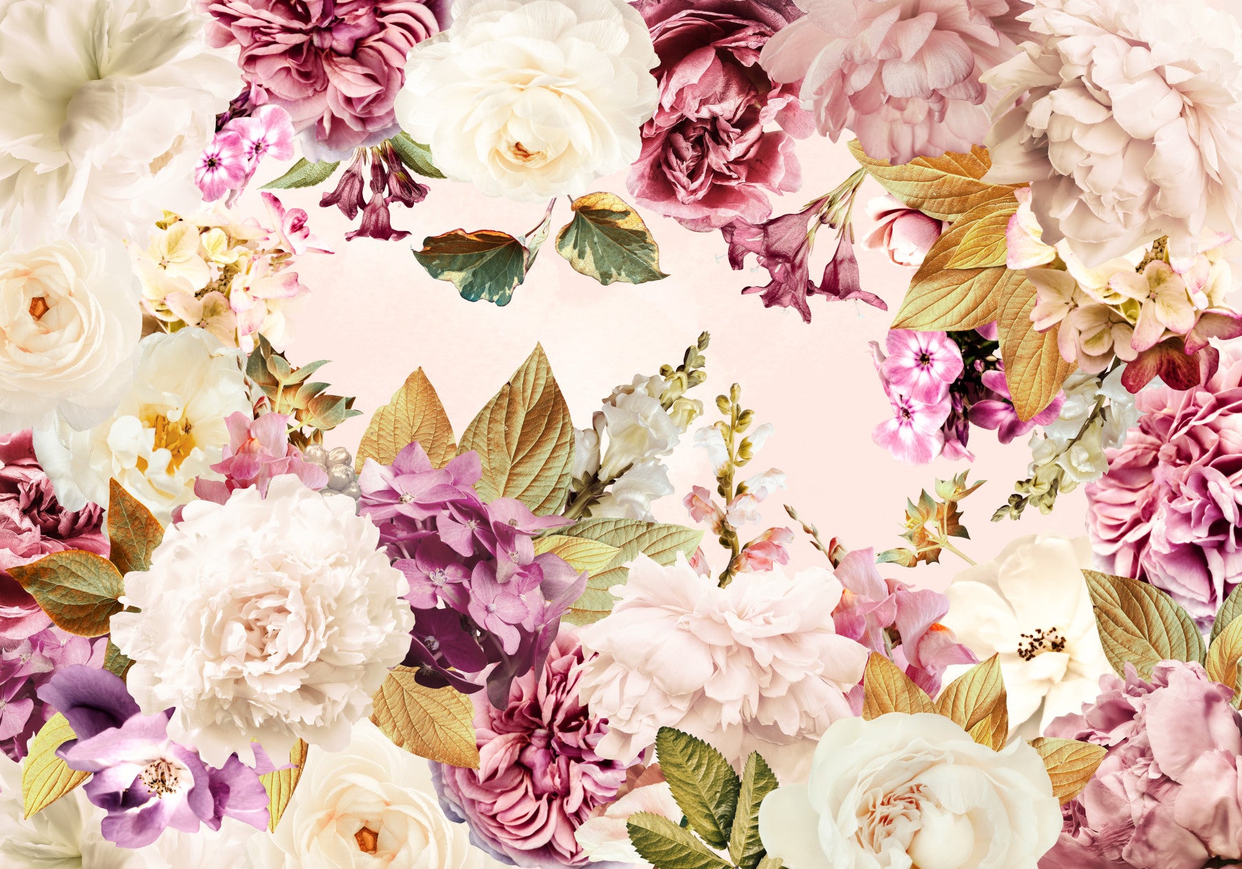 Romantic Garden Wall Mural