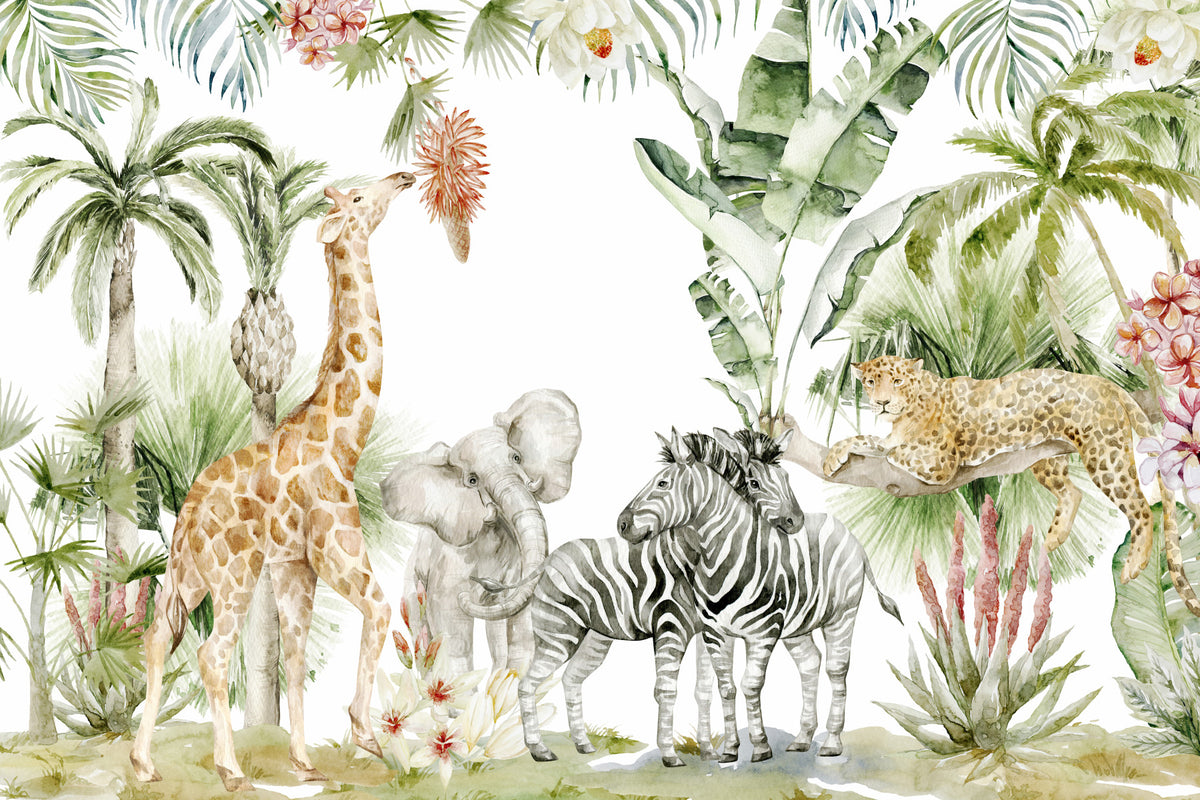 Whispers of the Wild Wall Mural in your room