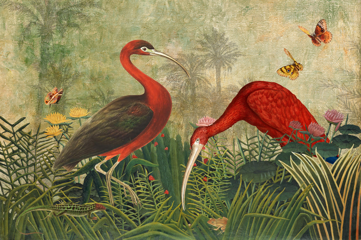 Hidden Oasis Wall Mural in your room