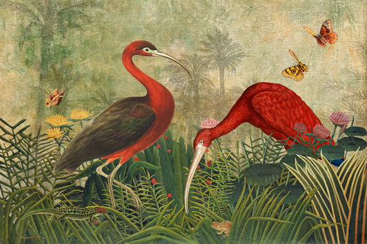 Hidden Oasis Wall Mural