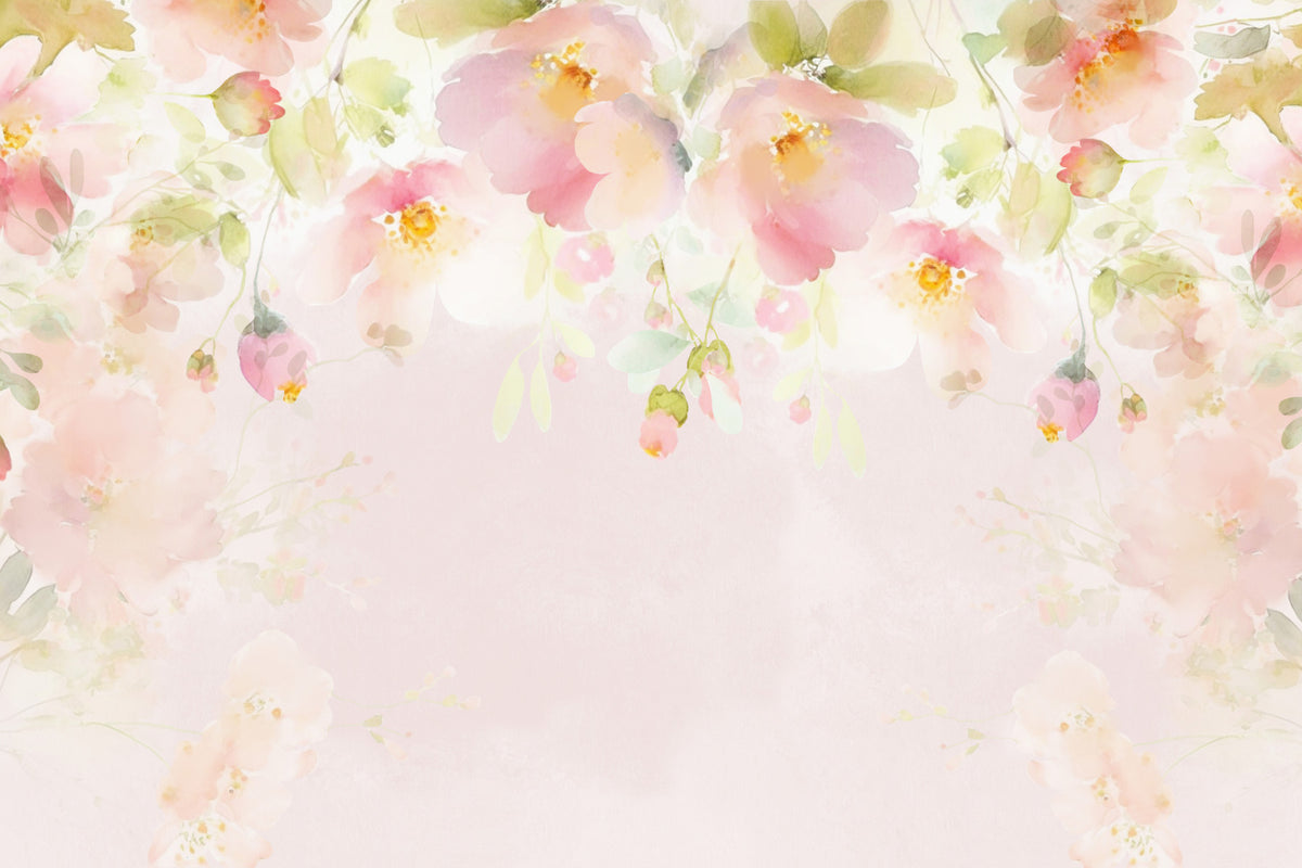 Pink Paradise Wall Mural in your room