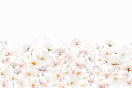 Watercolor Wildflower Dream Wall Mural