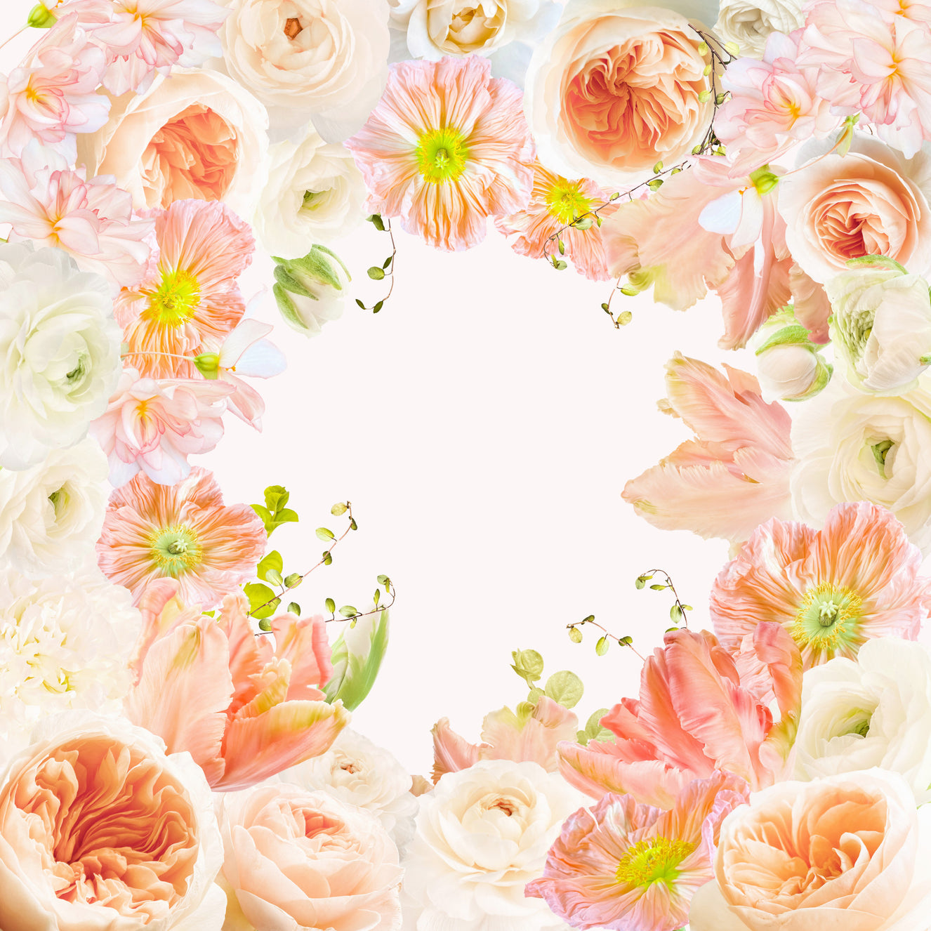 Pastel Paradise Wall Mural