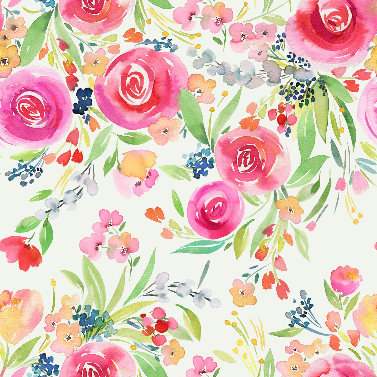 Spectacular Whimsical Flowers Roses Nature Wallpaper⁠ in your room — zoomed