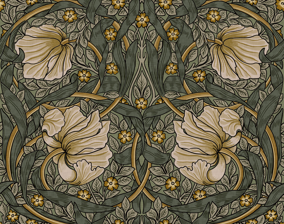 Pimpernel by William Morris 2 Wallpaper⁠ in your room