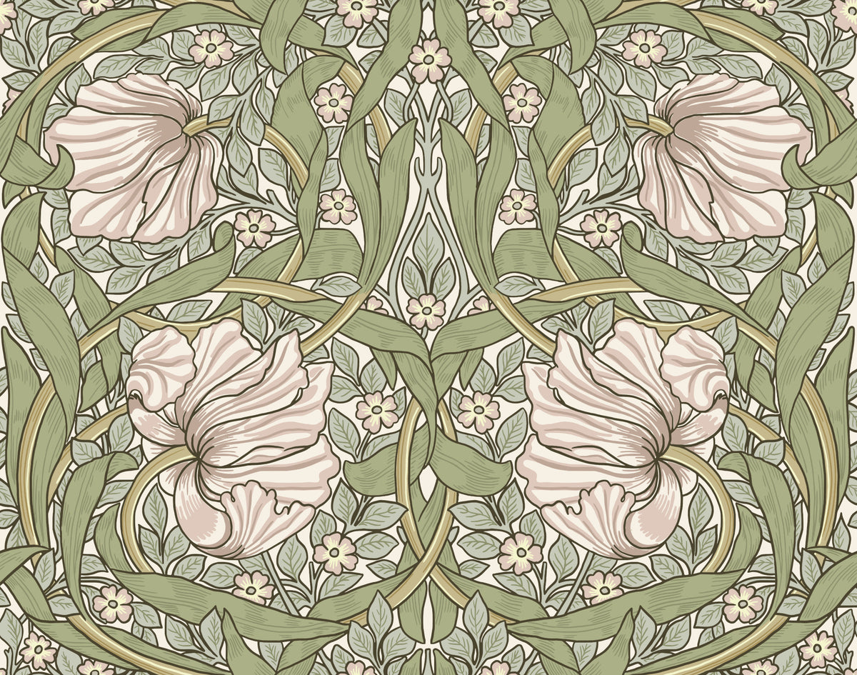 Pimpernel By William Morris 5 Wallpaper⁠ in your room — zoomed