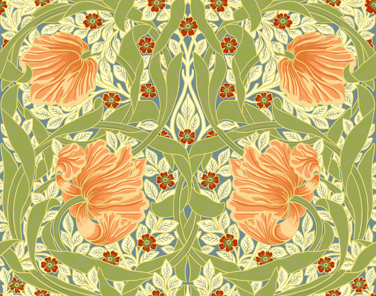 Pimpernel by William Morris 8 Wallpaper⁠ in your room