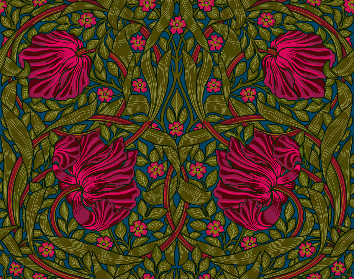 Pimpernel by William Morris 11 Wallpaper⁠ in your room — zoomed