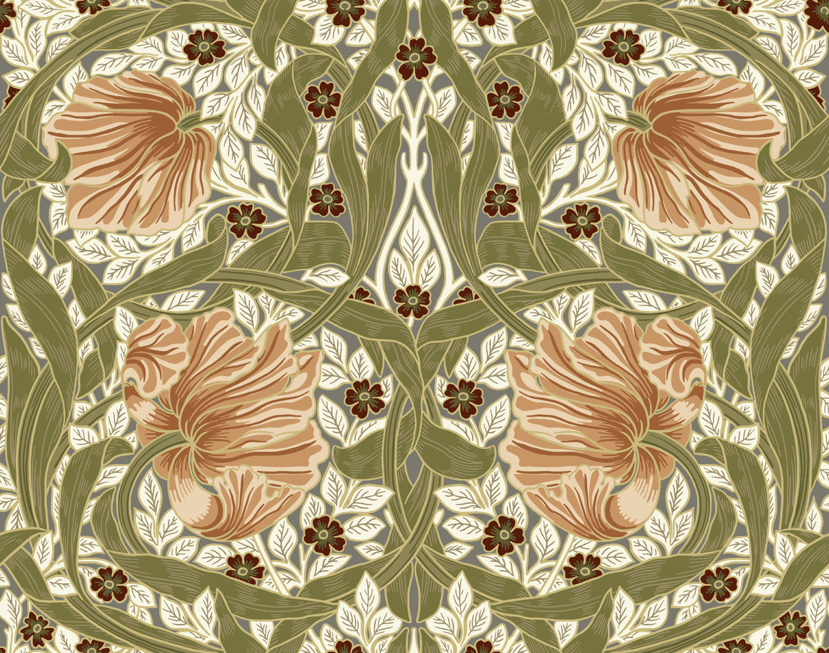 Pimpernel by William Morris 12 Wallpaper⁠ in your room — zoomed