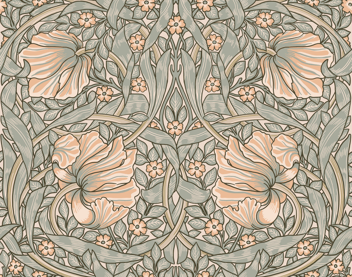Pimpernel by William Morris 20 Wallpaper⁠ in your room