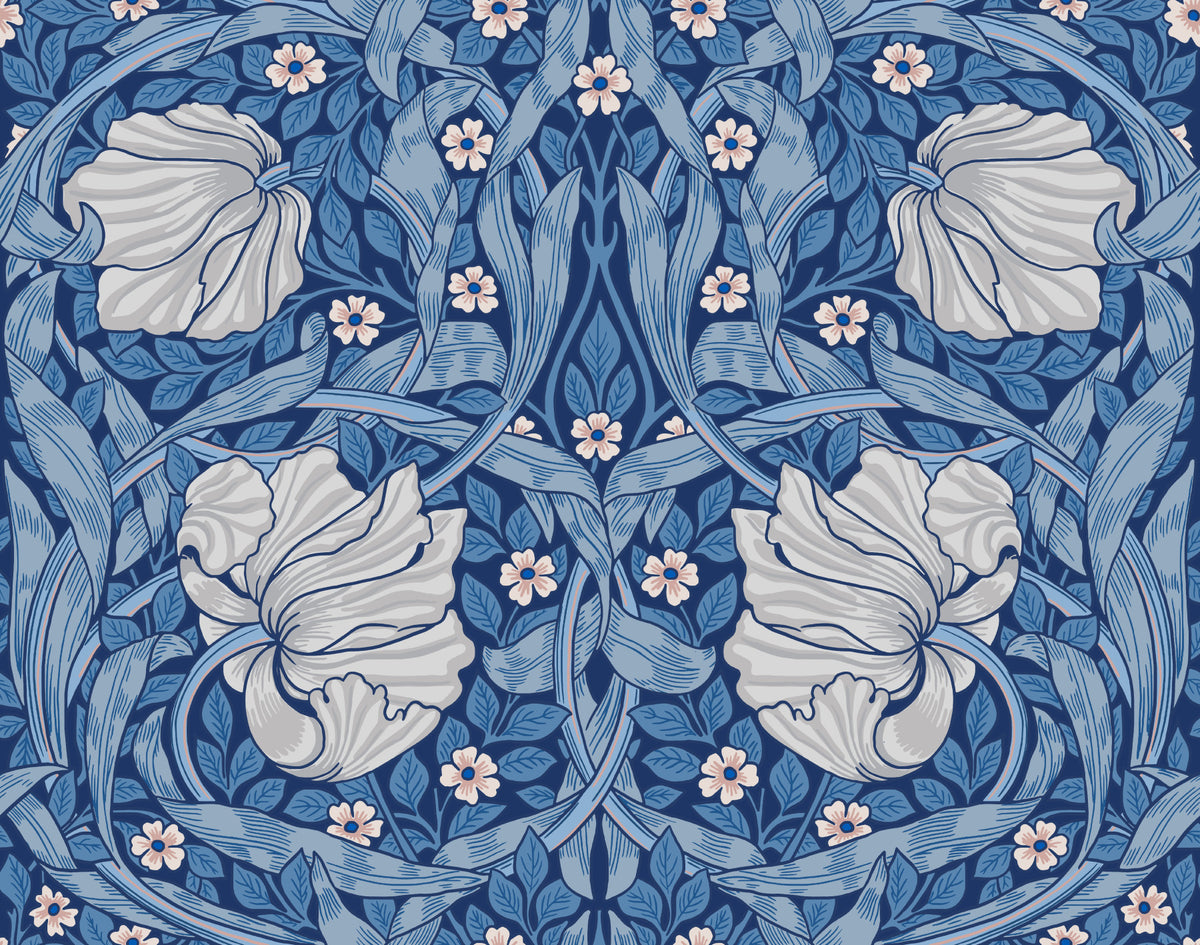 Pimpernel by William Morris 22 Wallpaper⁠ in your room — zoomed