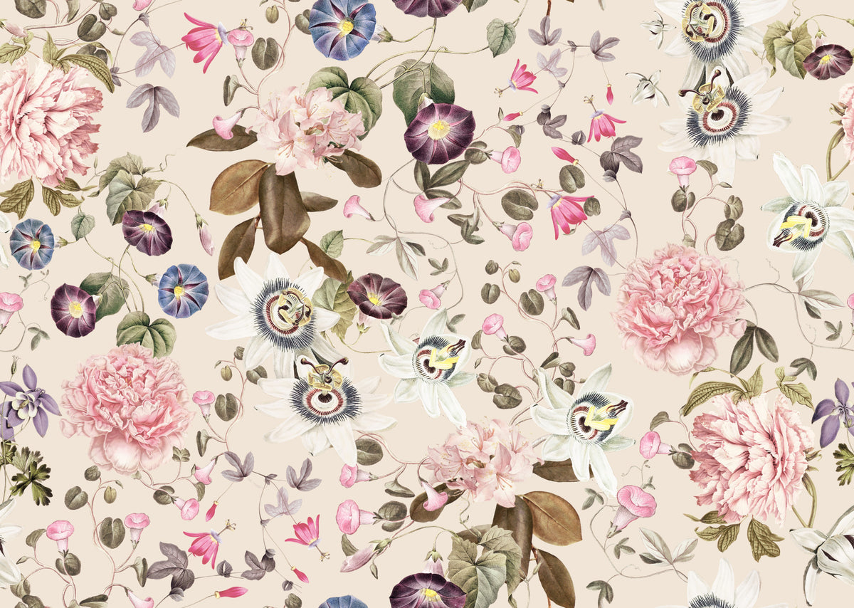 Serene Garden Escape Wallpaper⁠ in your room