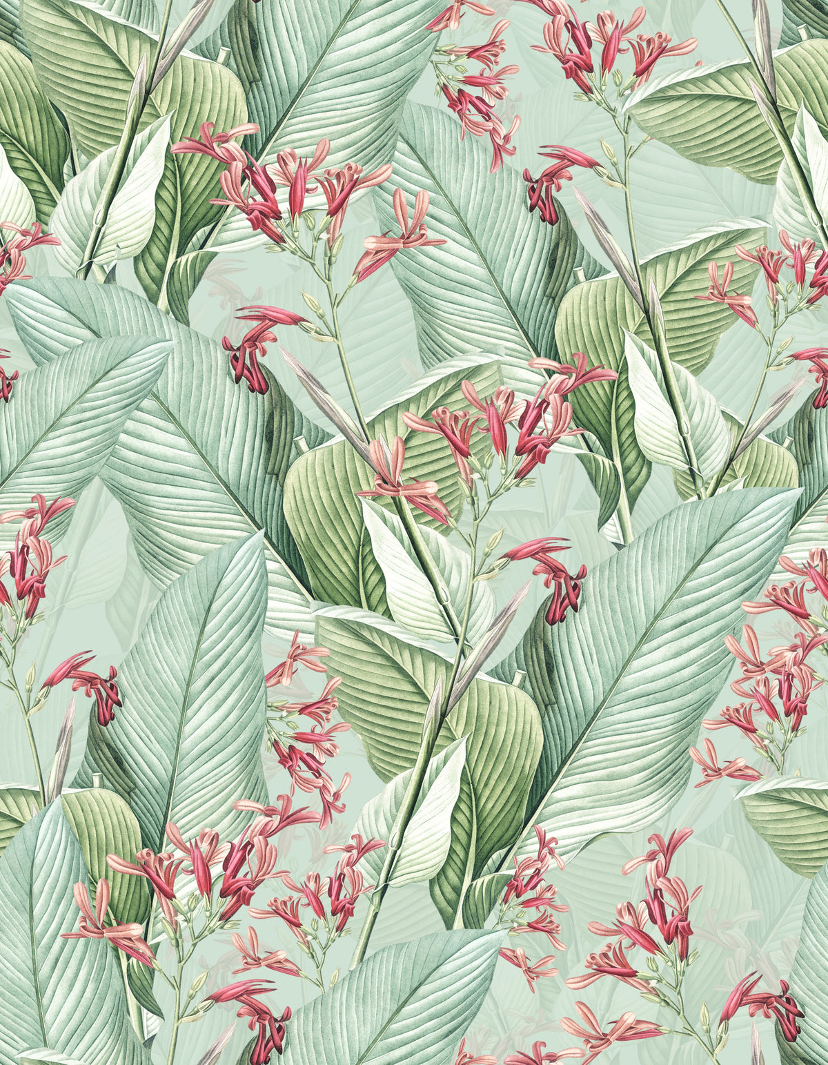Whispers of the Tropics Wallpaper⁠ in your room — zoomed