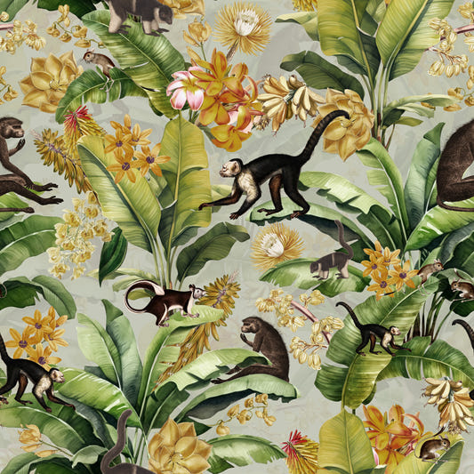 Golden Jungle Paradise Wallpaper⁠