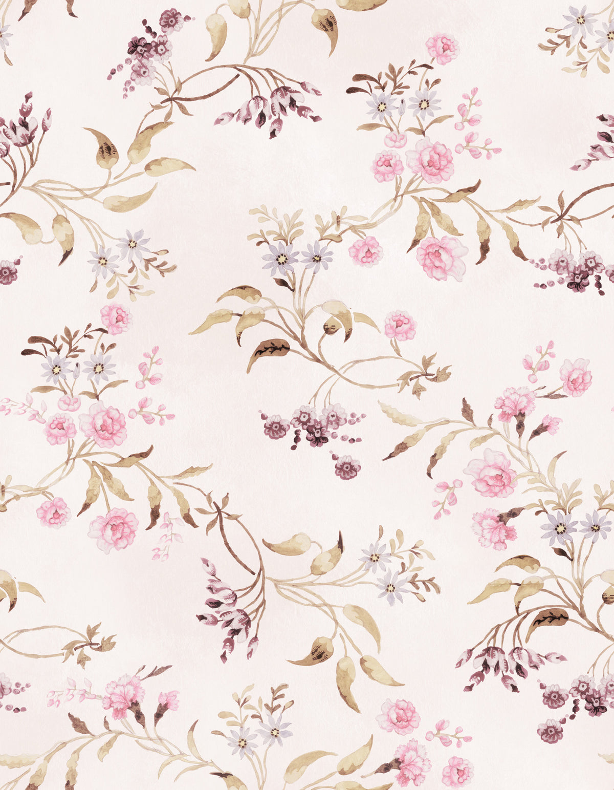 Vintage Garden Romance Wallpaper⁠