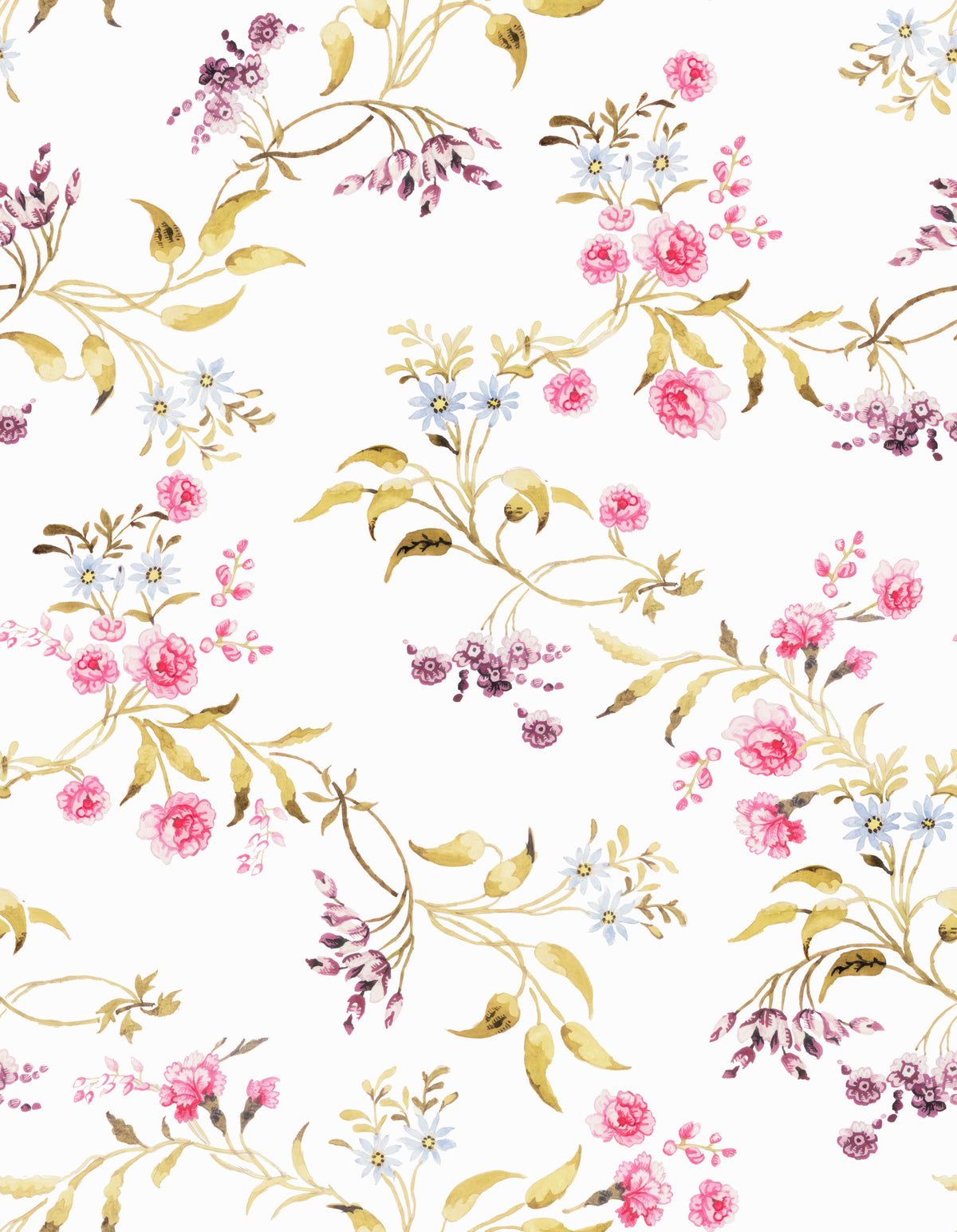 Vintage Rose Garden 4 Wallpaper⁠
