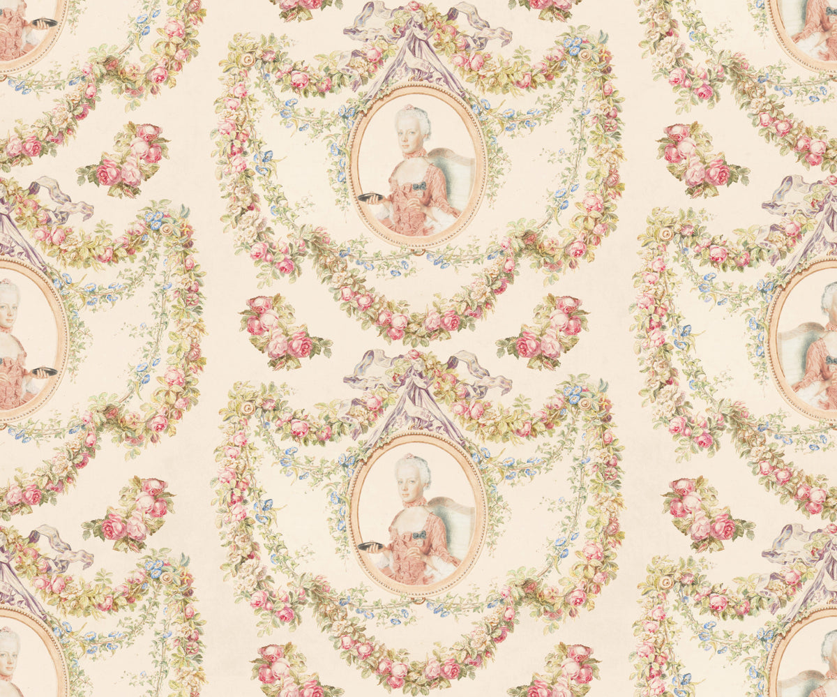 Rococo Romance Wallpaper⁠ in your room — zoomed