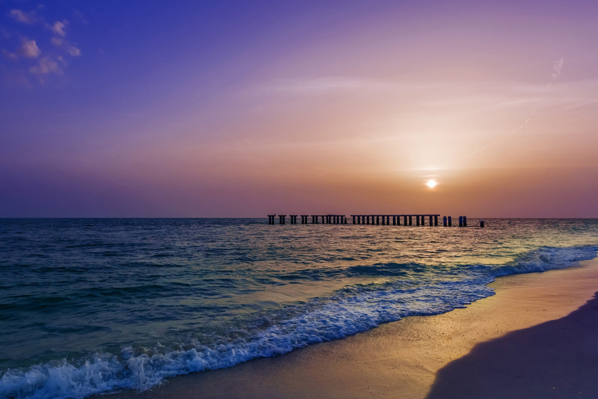 Gasparilla Island Sunset  Wall Mural in your room — zoomed