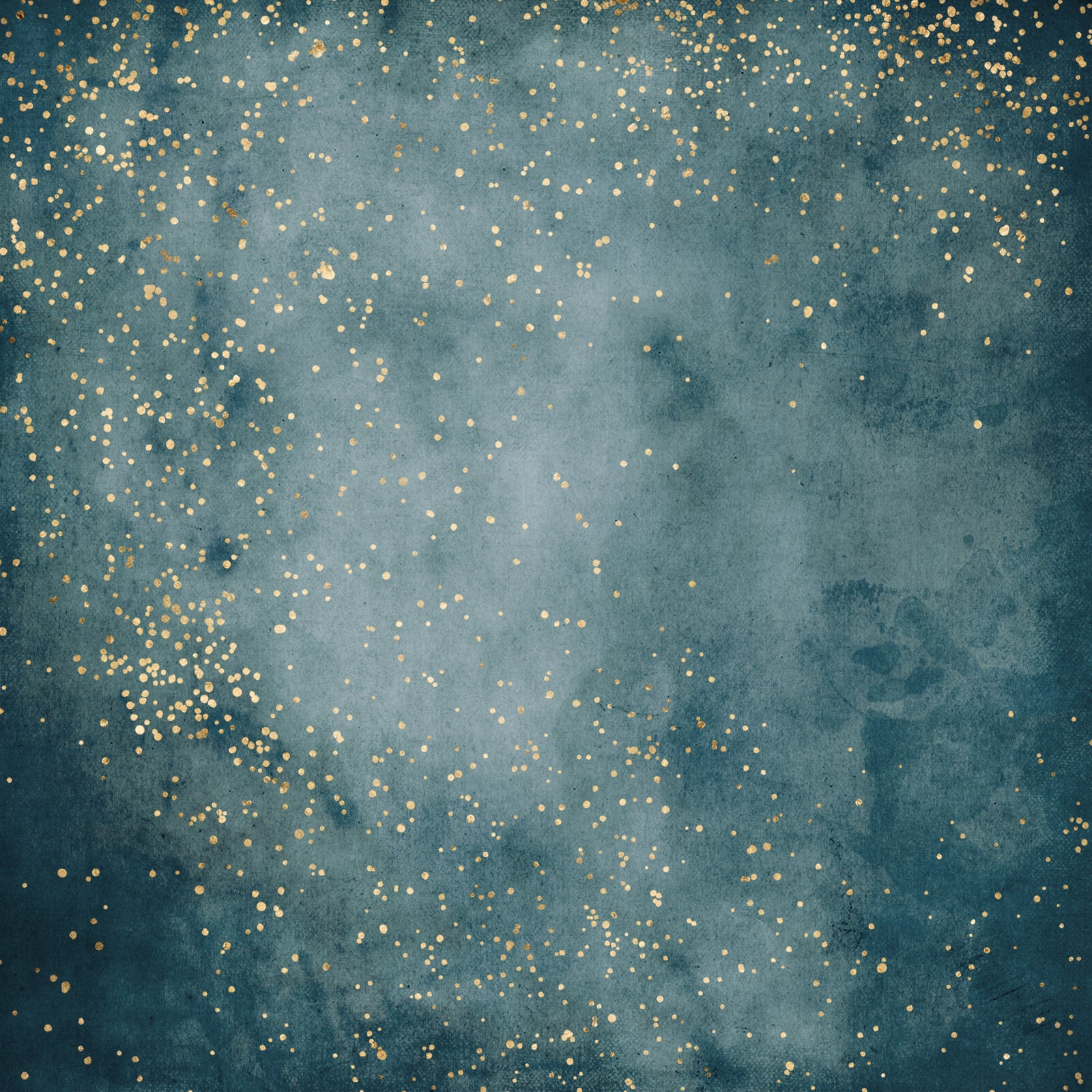 Galactic Dust - Sea Blue Wall Mural