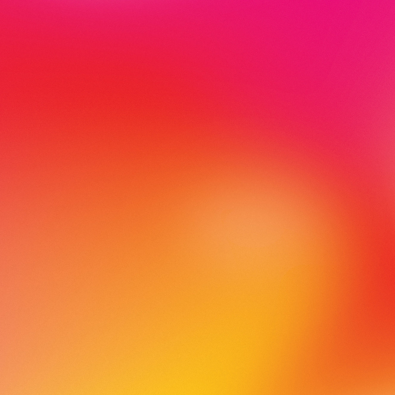 Heat Map Gradient - Hot Pink to Orange Wall Mural
