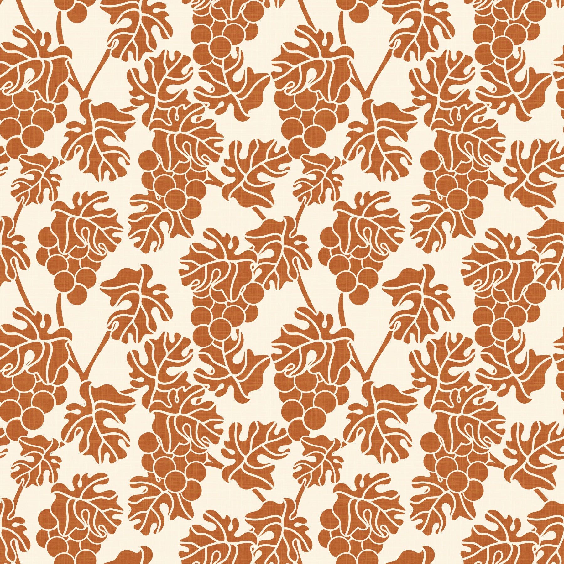 Mediterranean Vineyard Beige Wallpaper⁠