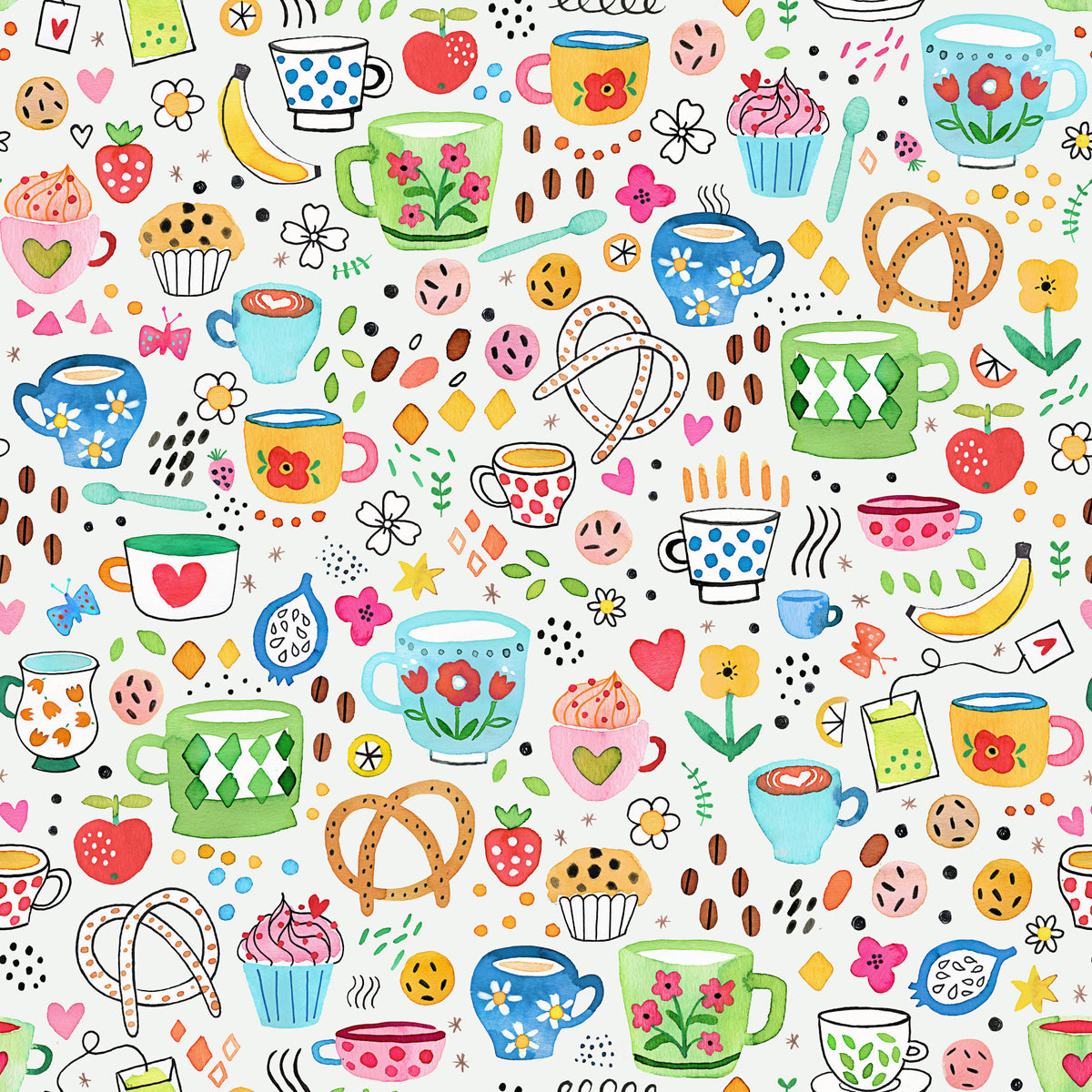Vintage Kitchen Food Restaurant Wallpaper⁠ in your room
