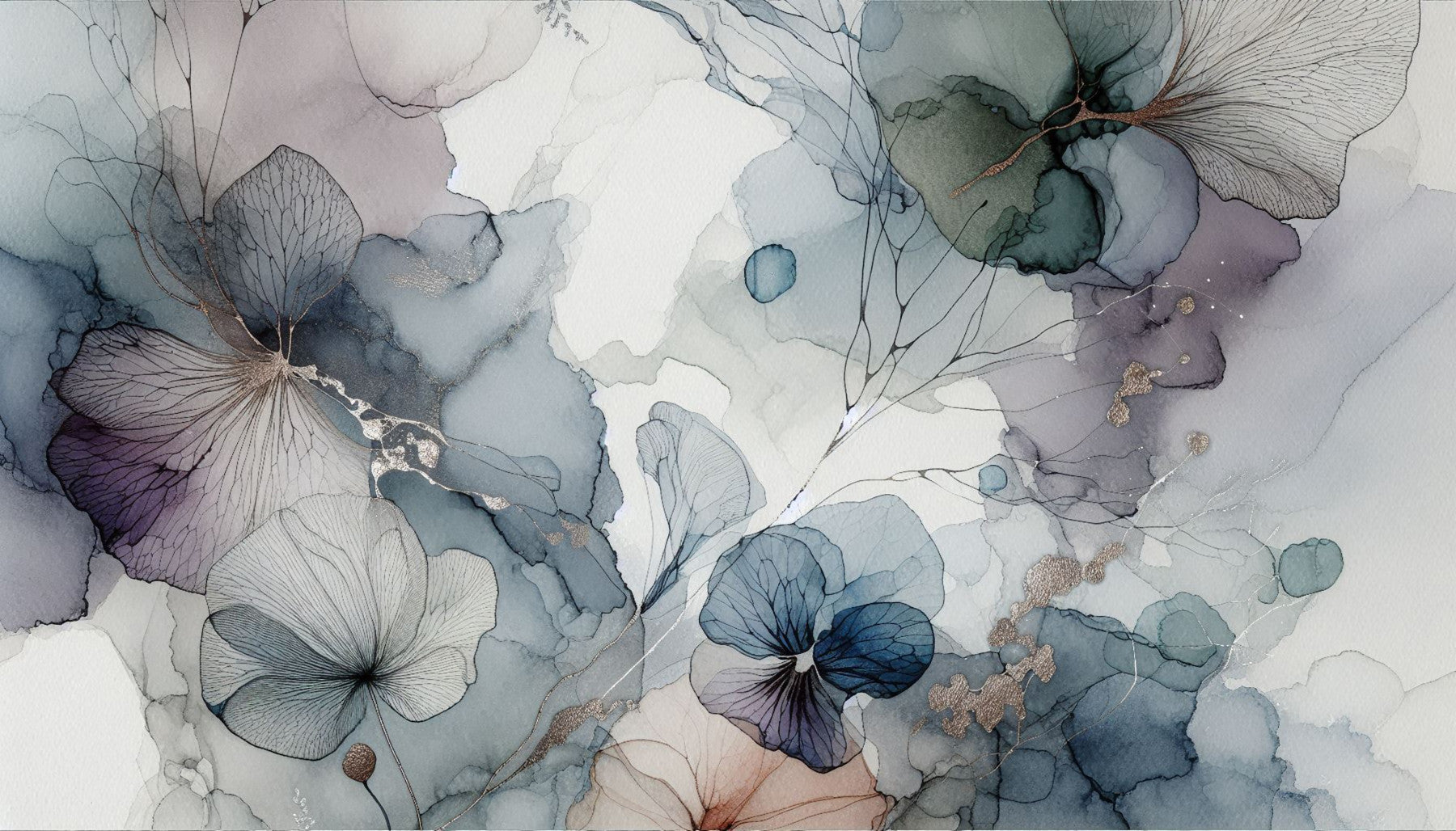 Dreamy Petals Wall Mural