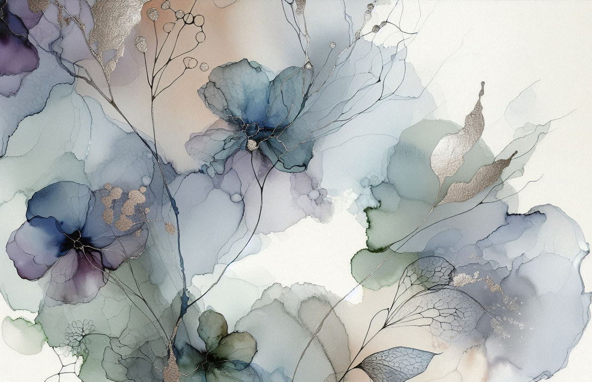 Soft Bloom Essence Wall Mural