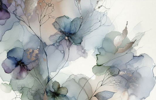 Soft Bloom Essence Wall Mural