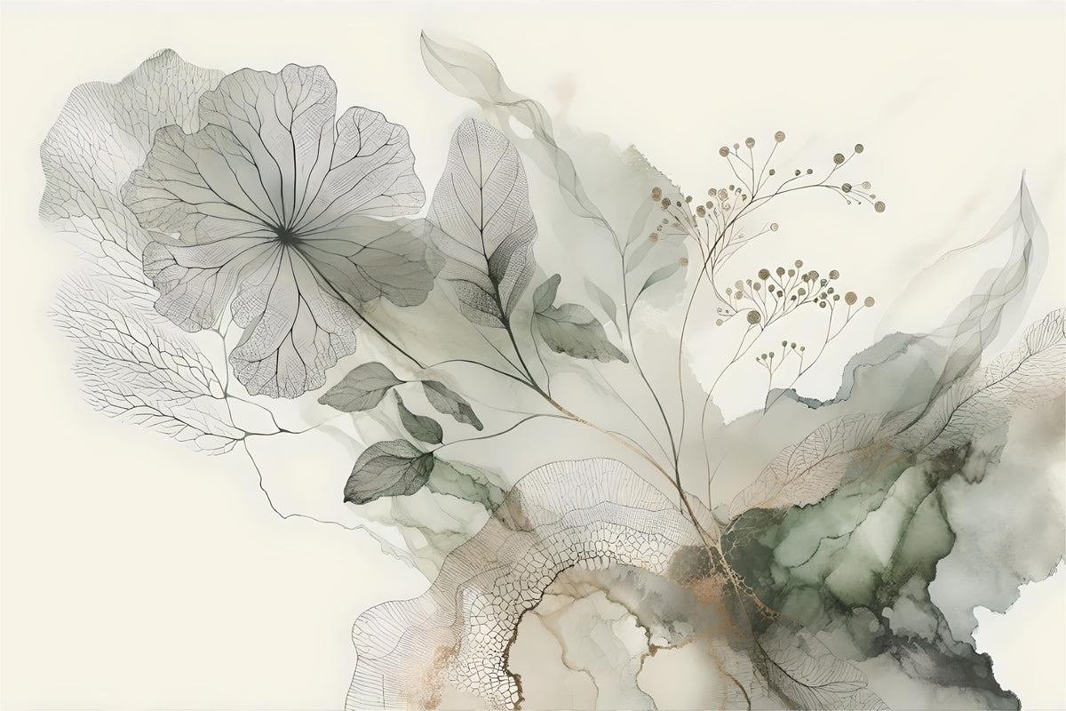 Tranquil Tones Wall Mural in your room