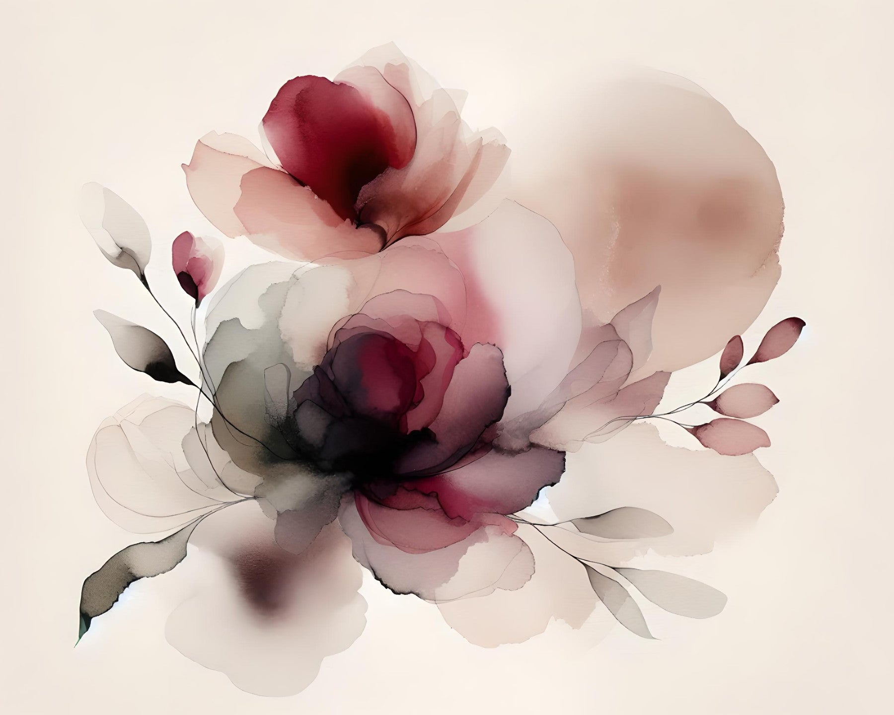 Soft Petal Dream Wall Mural
