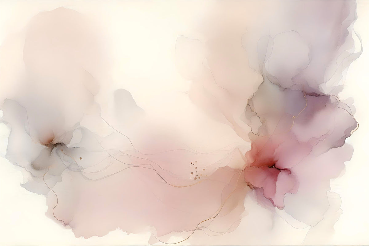 Subtle Serenity Wall Mural in your room — zoomed