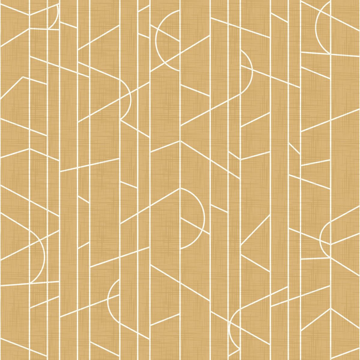 Elegant Lines Decor Honey Canvas Wallpaper⁠ in your room
