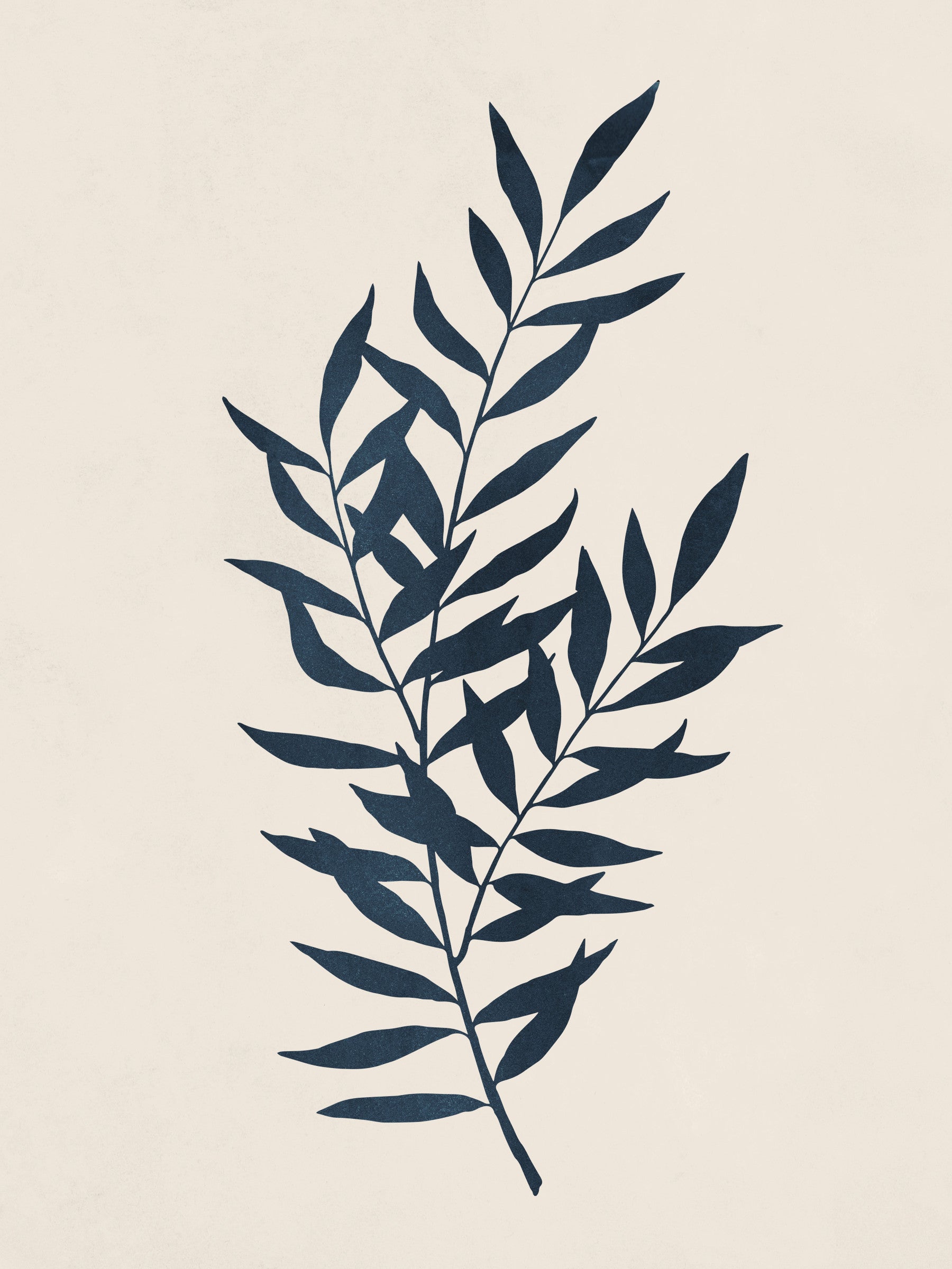 Botanical Silhouette II Wall Mural