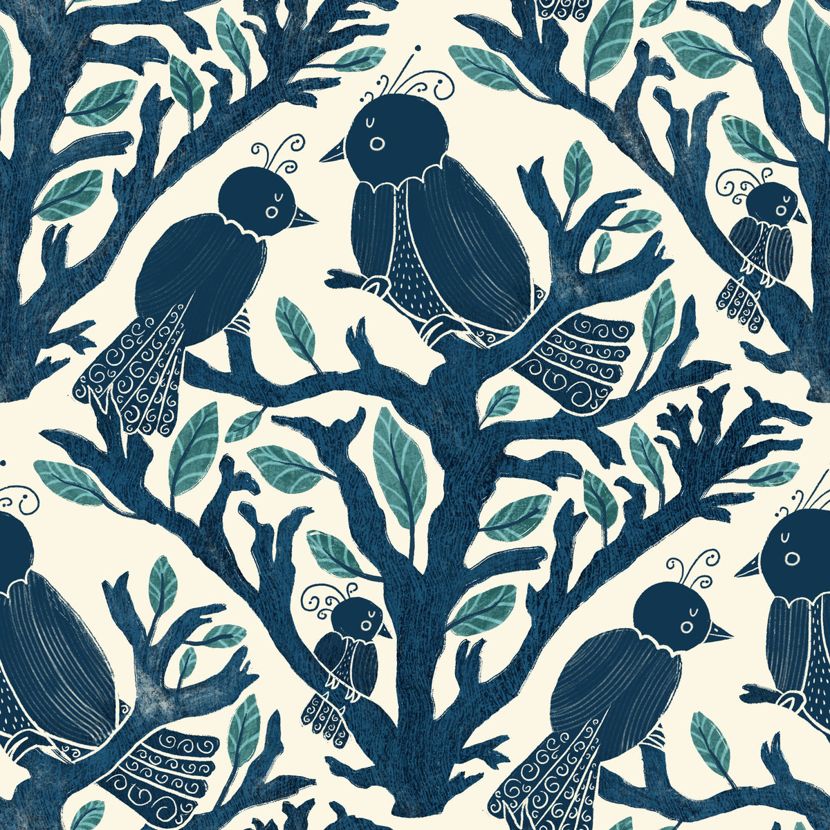 Enchanted Aviary Wallpaper⁠