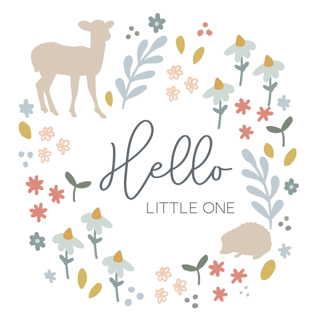 Whimsical Woodland Nursery Wall Mural