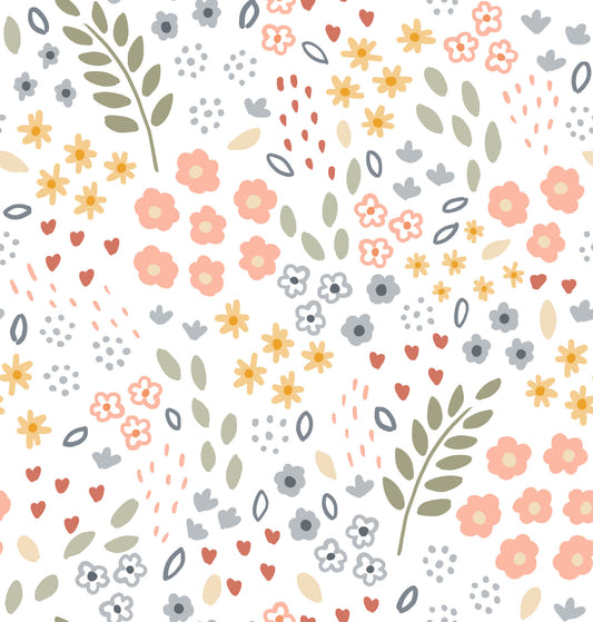 Soft Floral Dreams Wallpaper⁠