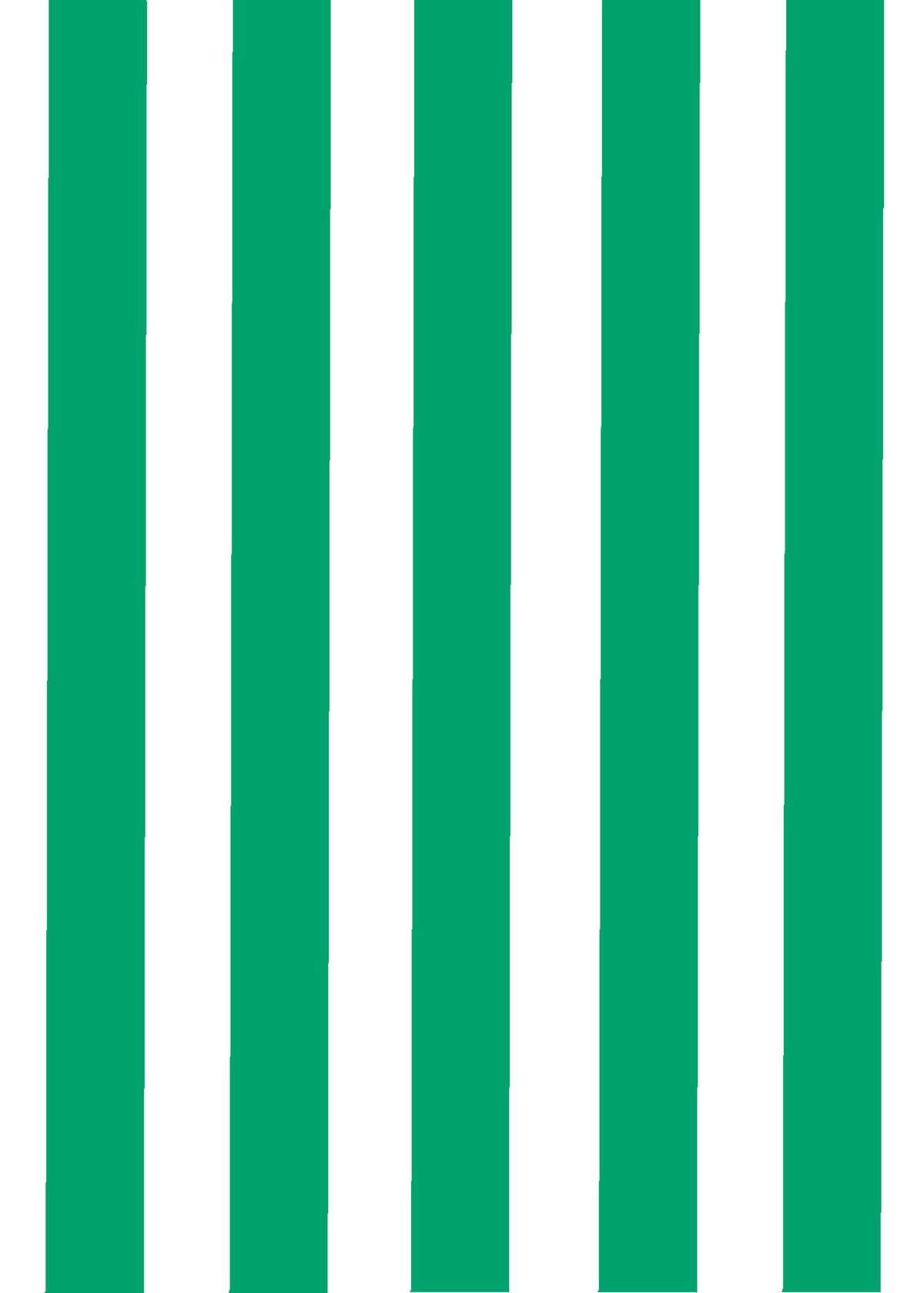 Jade Green Classic Stripes Wallpaper⁠ in your room