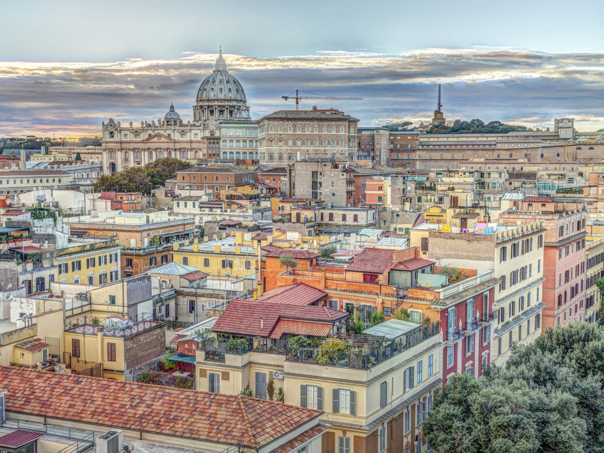 Vatican Cityscape Wall Mural in your room