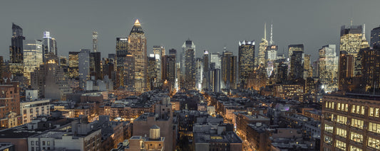 New York City Nightscape Wall Mural