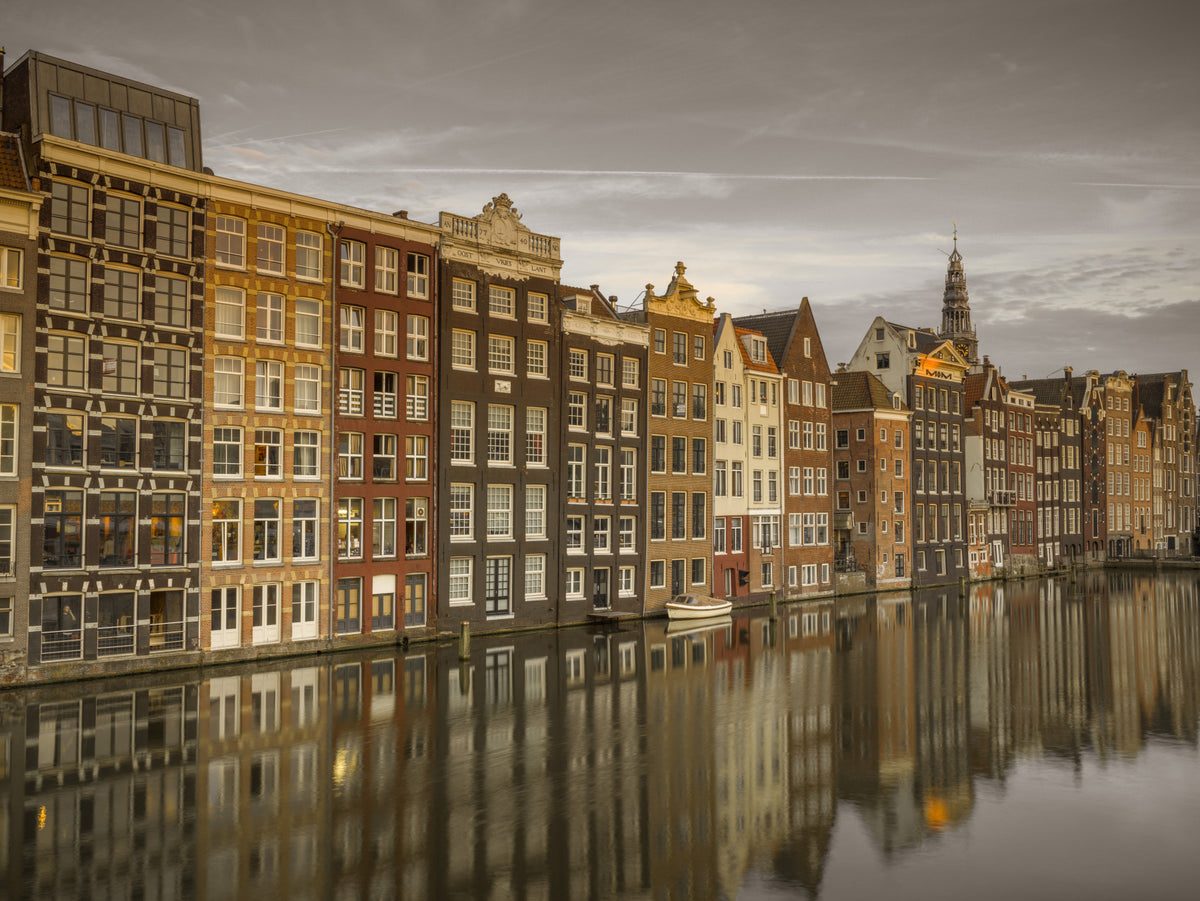 Picturesque Houses Wall Mural in your room — zoomed