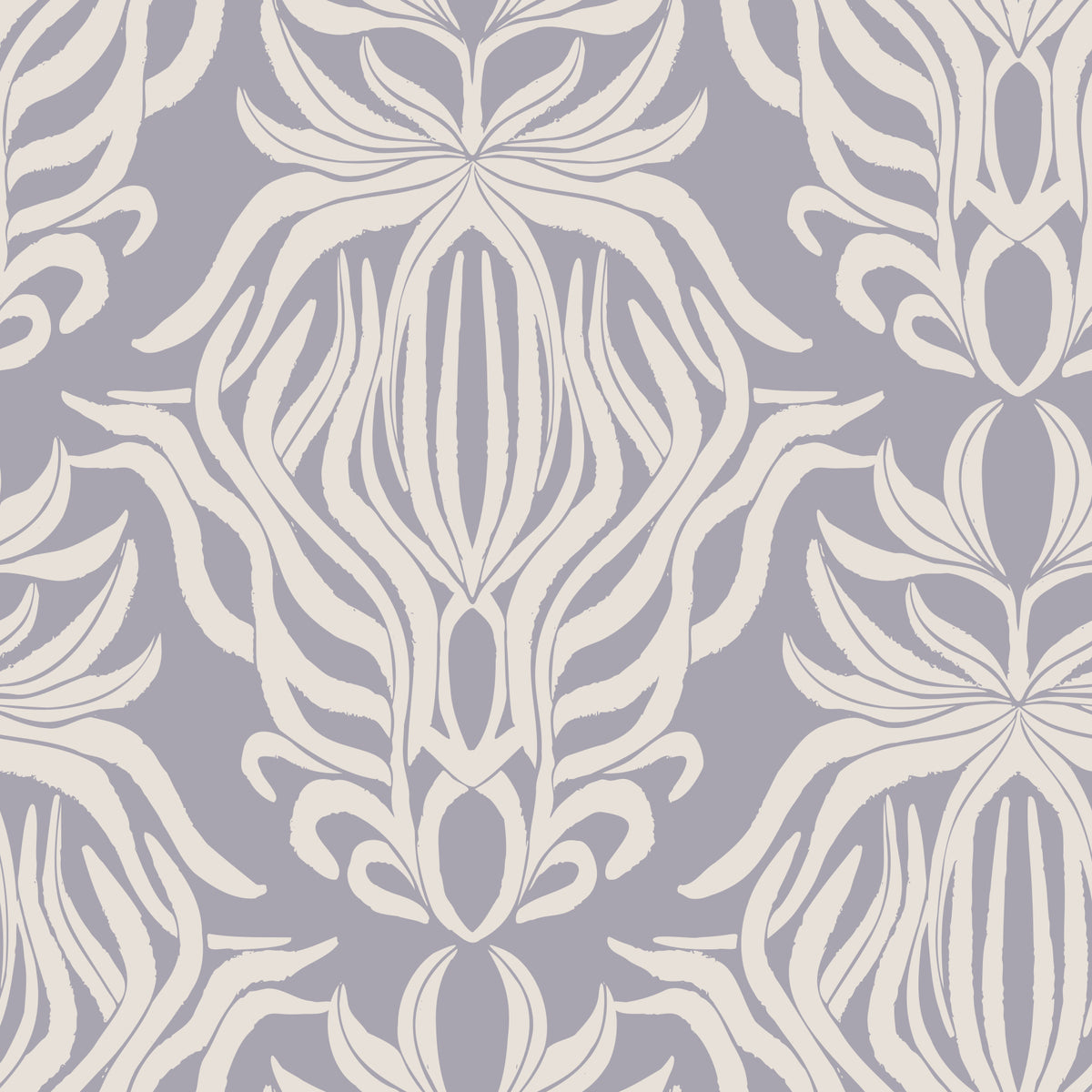 Whimsical Floral Tapestry Wallpaper⁠ in your room