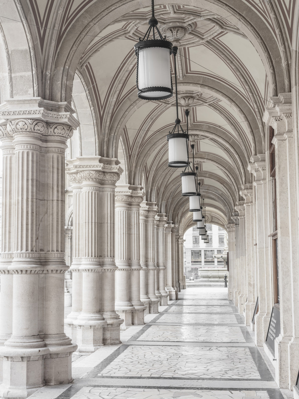Vienna Opera House Wall Mural in your room — zoomed