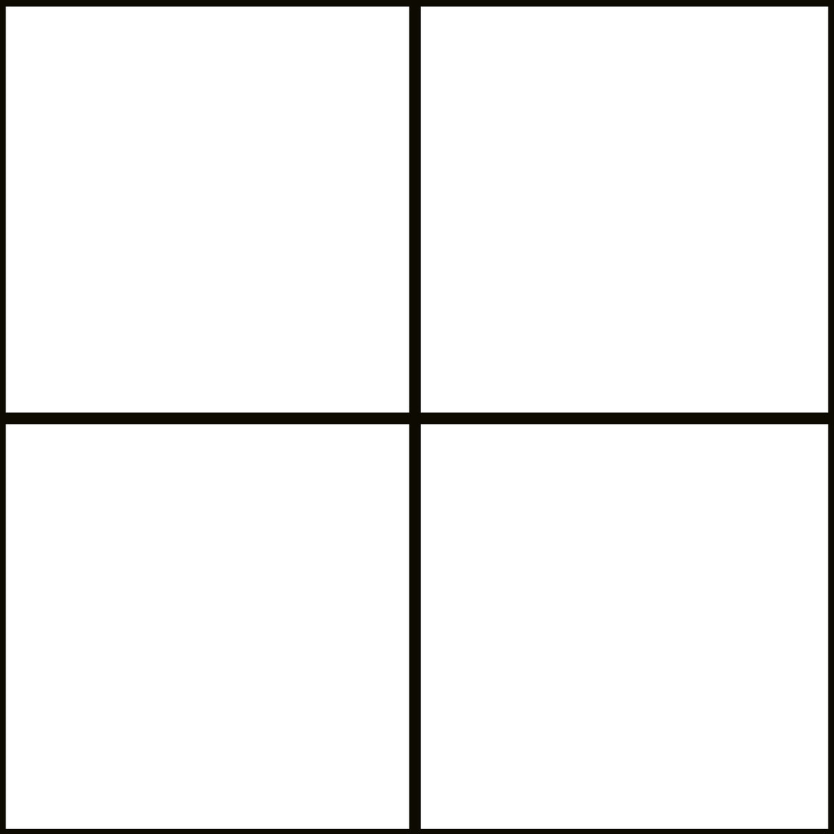Minimalist Grid Black and White Wallpaper⁠ in your room