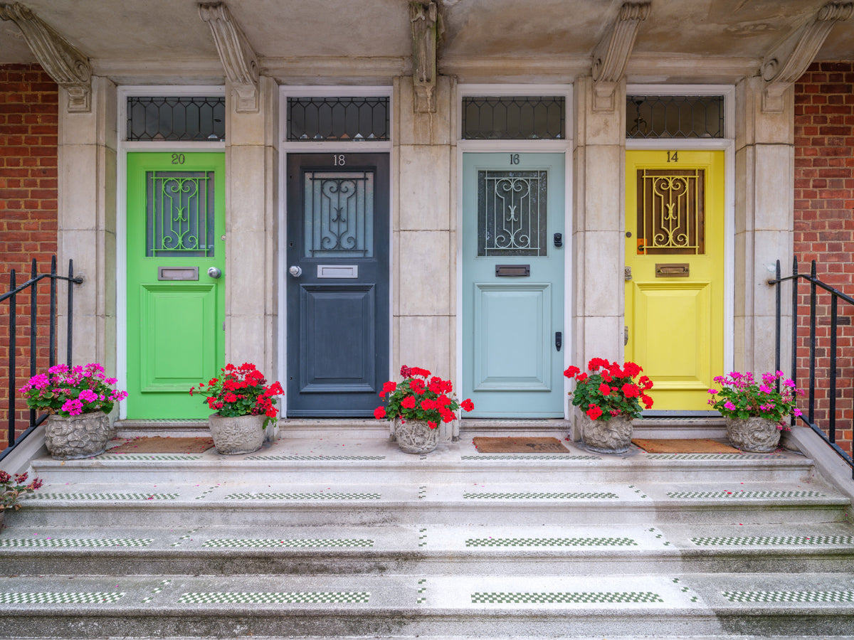 Radiant Doorscape Wall Mural in your room — zoomed