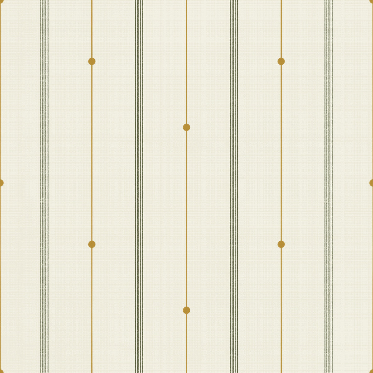 Refined Minimal Stripes Earthy Wallpaper⁠ in your room
