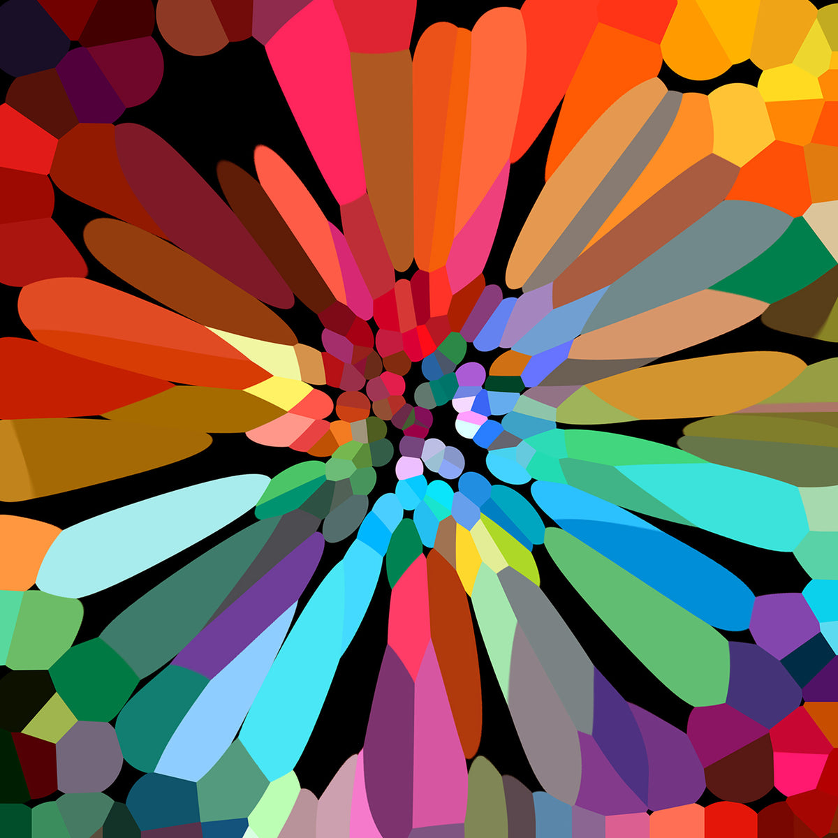 Flower Wall Mural in your room